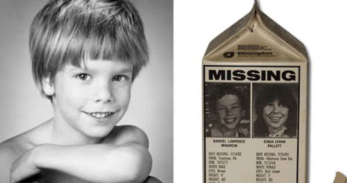 Black and white photo of a missing boy for horror movie stories