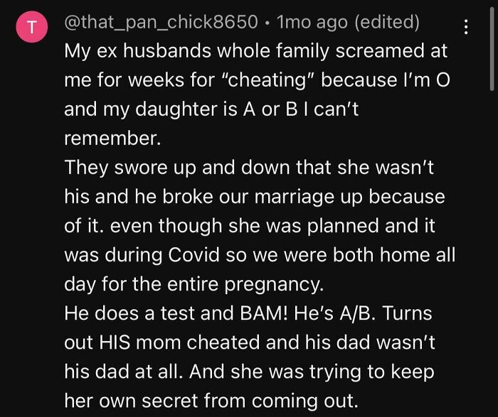 Real-life plot twist about paternity test revealing unexpected family secrets during pregnancy
