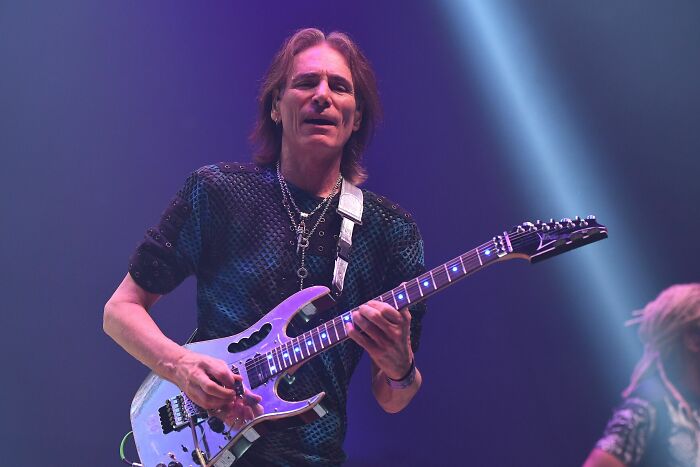 American Musician Steve Vai, 66