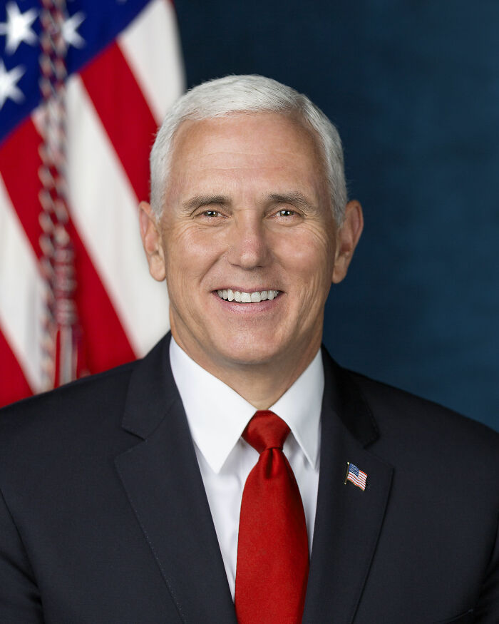 Politician Mike Pence, 67