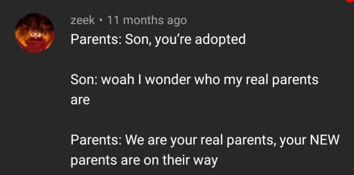 Adopted son told real parents are on their way in surprising twist