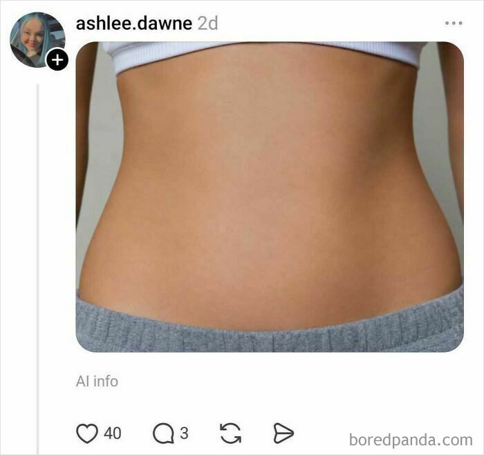 Closeup of a smooth human abdomen showing natural skin tone and texture