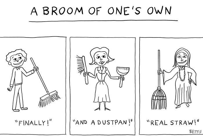 50 Clever Single Panel Cartoons By Katherine Bettis That Turn Everyday Thoughts Into Brilliant Absurdity