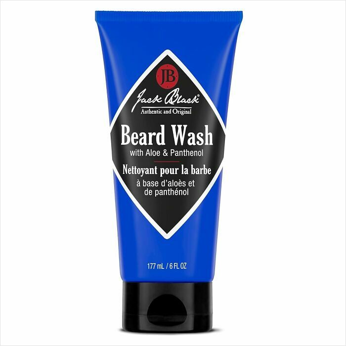 Jack Black beard wash tube for beard care Father's Day gift