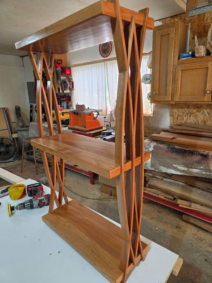 Made A Shelf For My Wife