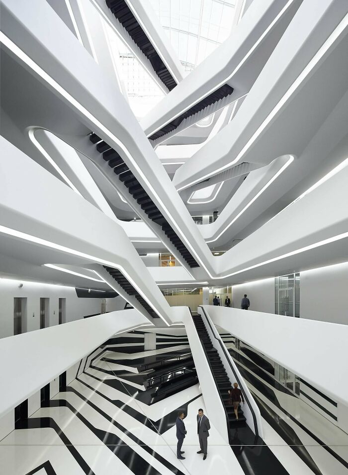 Dominion Office Building By Zaha Hadid In Moscow, Russia