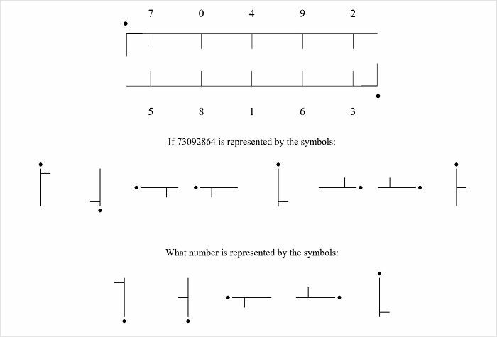 A number sequence brain puzzle where symbols represent numbers, challenging the viewer to decode a new sequence.