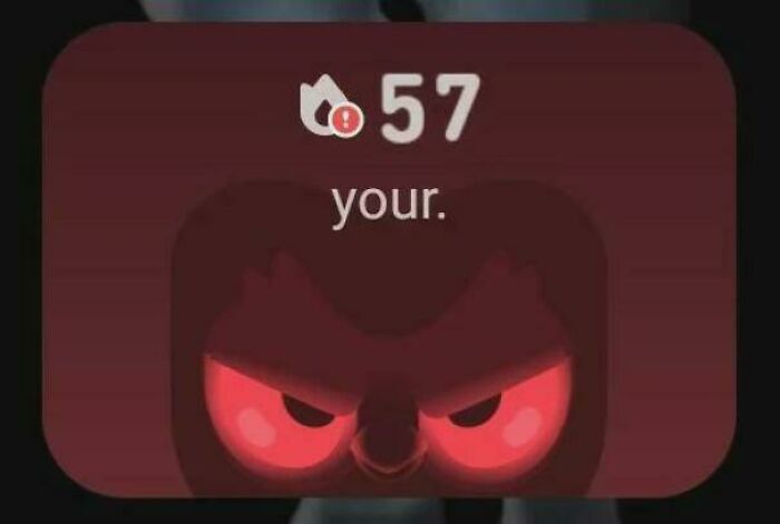 Hilarious humor with unprompted word your and angry red eyes illustration