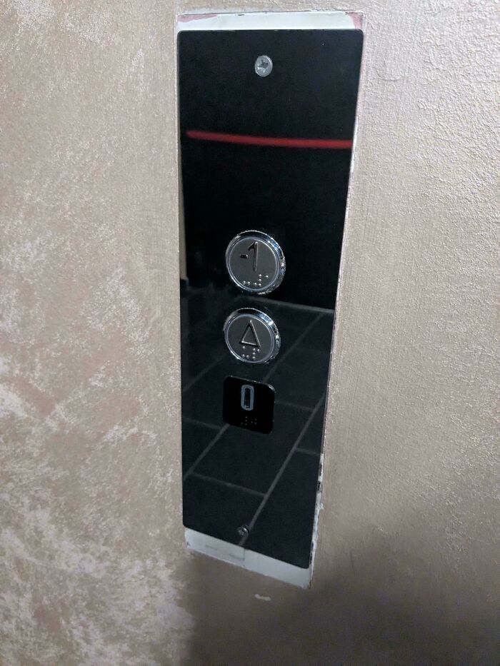 From The Ground Floor, Pressing The Uppermost Button Will Take You To -1