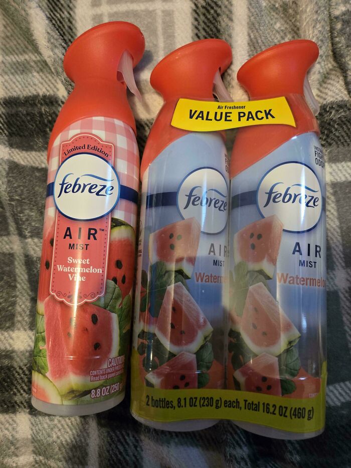 It Even Hit The Air Freshener