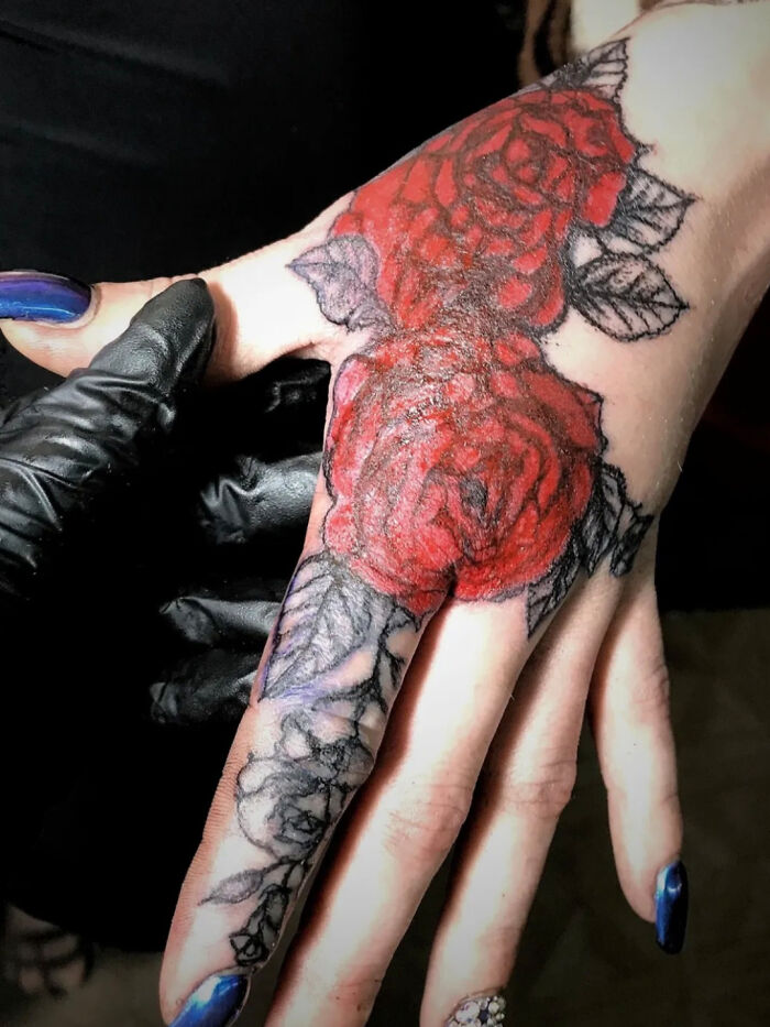 Found Out My Mom's Eyebrow Tattoo Artist Also Started Doing Regular Tattoos