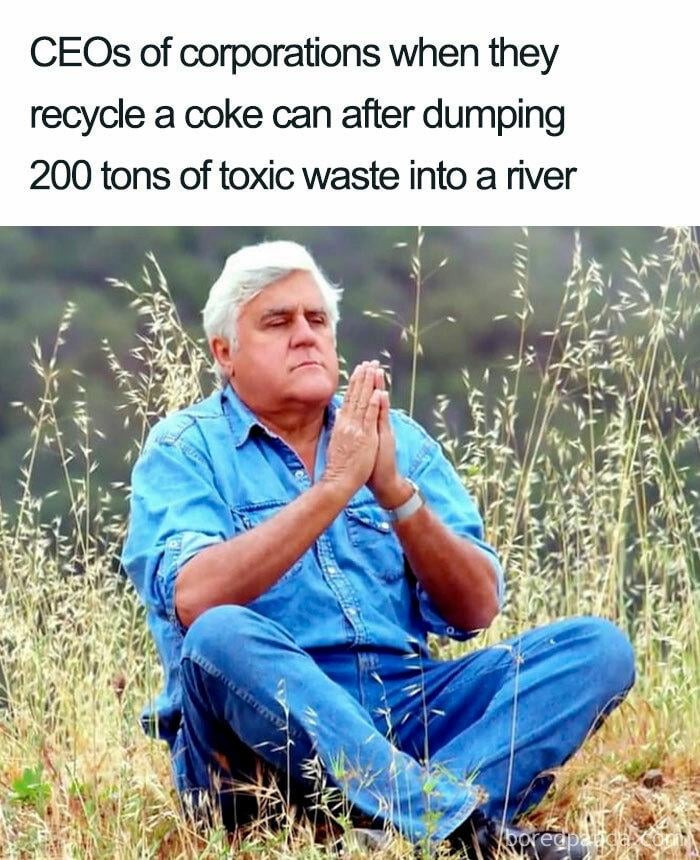 Just The Sainted CEO Class Out There The World Ruining Environment, Economy, And Democracy