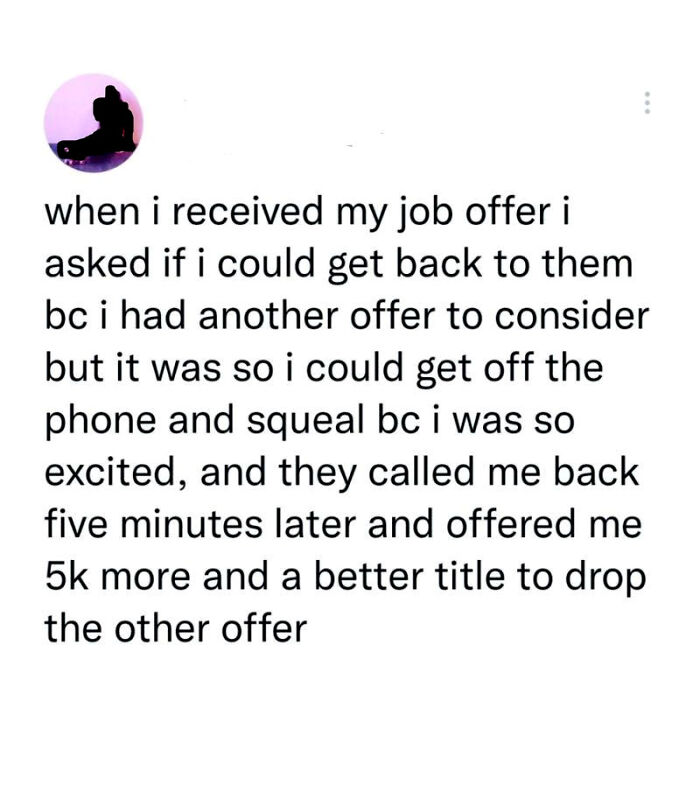 A baffling post from recruiting hell where a job offer was increased after a candidate asked for time to consider.