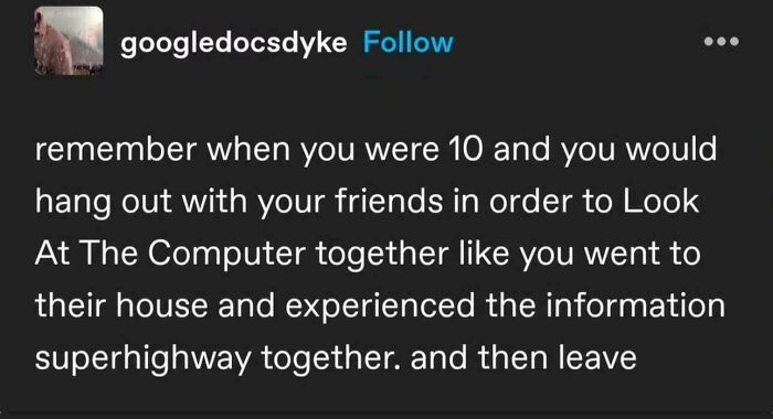 Millennials recall sharing computer time to experience information superhighway together