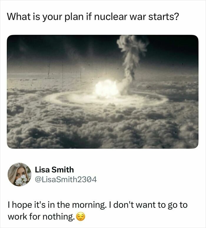 Mushroom cloud from a nuclear war, highlighting the devastating potential of wars.