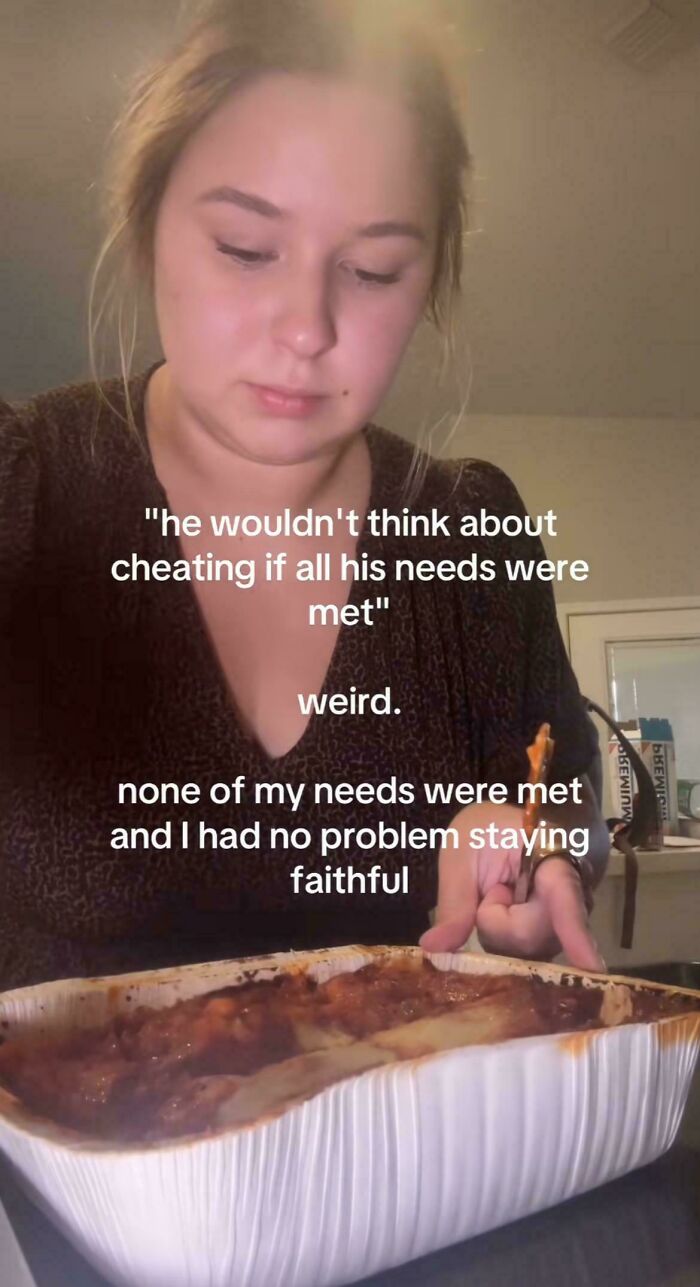 Not Cheating Is Literally The Bare Minimum
