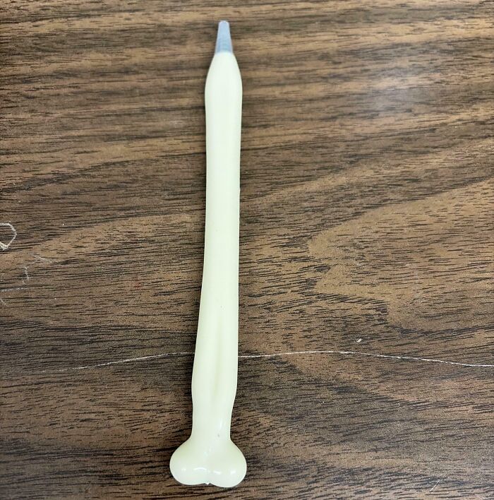 My BF Got This Pen From A Hospital