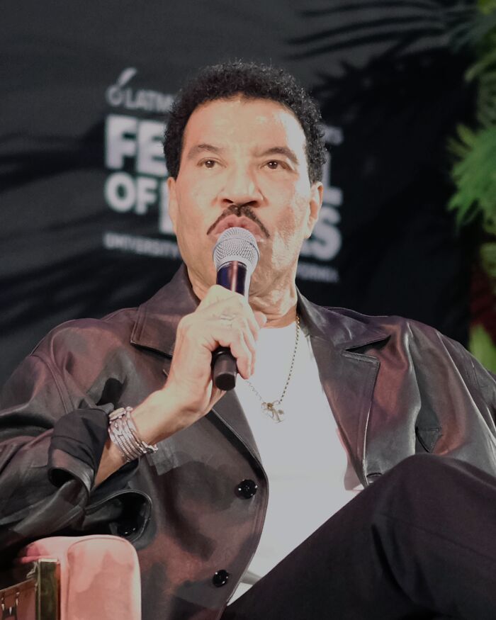 American Singer, Songwriter, Pianist, Producer, and Actor Lionel Richie, 77