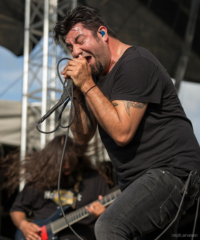 American Singer, Guitarist and Lyricist Chino Moreno, 53