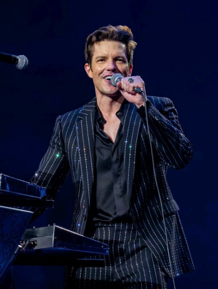Singer-Songwriter Brandon Flowers, 45