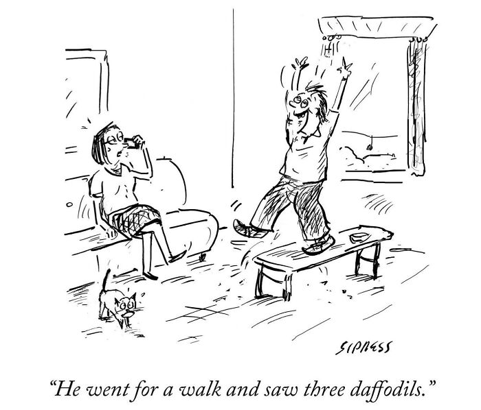 24 New Cartoons By David Sipress That Find The Humor In Life’s Most Awkward Conversations