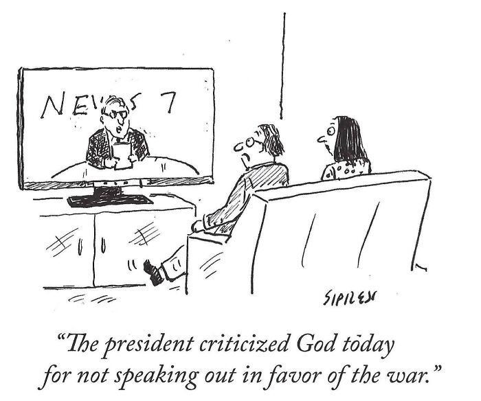 24 New Cartoons By David Sipress That Find The Humor In Life’s Most Awkward Conversations