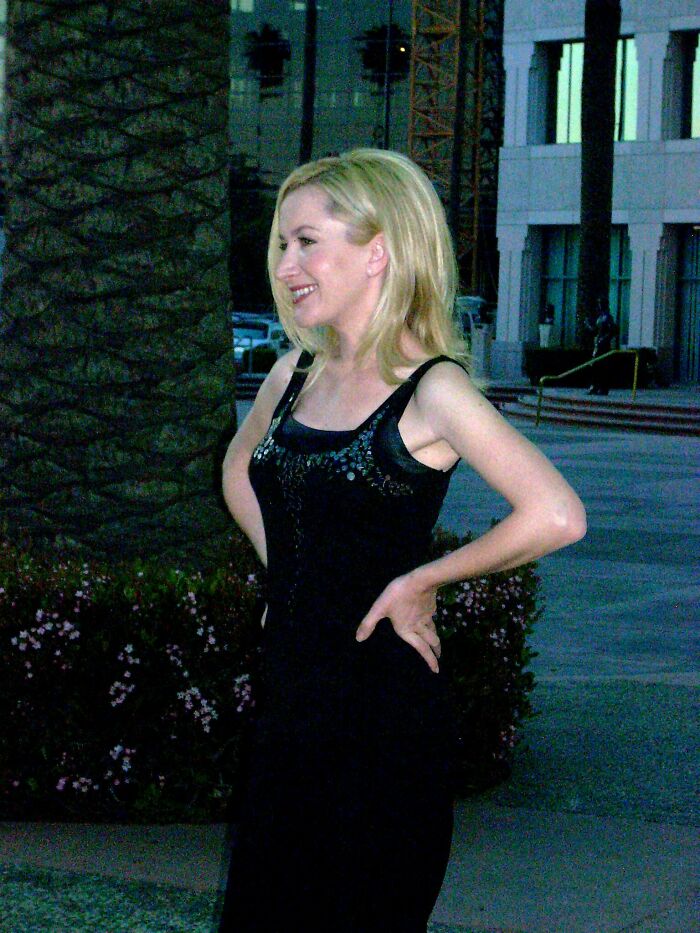 American Actress Angela Kinsey, 55