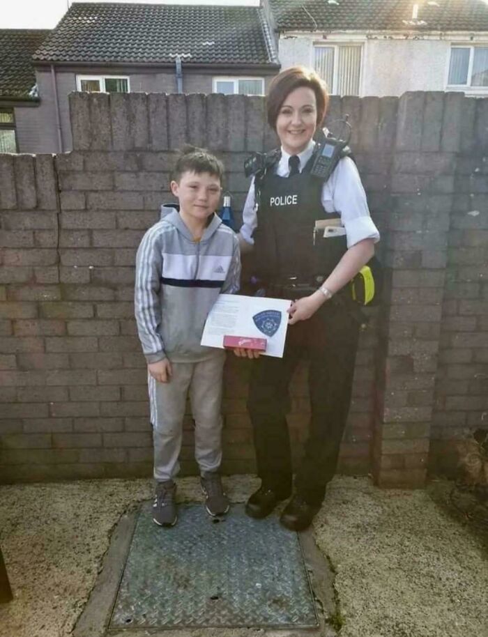 This Is Tiernan Mccready. This Is What A Hero Looks Like. In Bogside, He Saw Three Males Trying To Force An 18 Year Old Girl Into A Van. He Reacted Instantly, Shouting At Them, Leading The Girl To Safety And Alerting His Mother To Call The Police