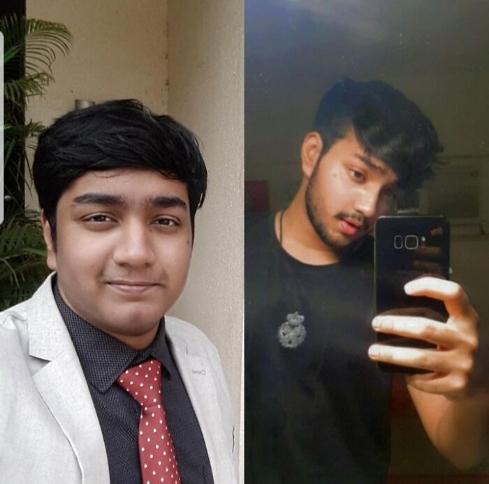 A young man's transformation, from a boy to a bearded man, leaving his bullies shook at reunions.