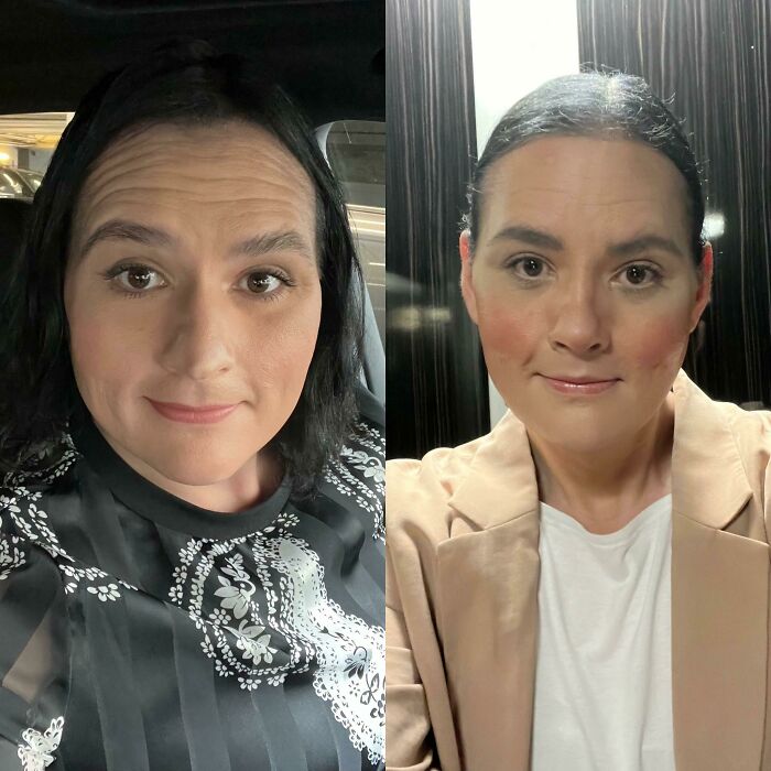 A woman's before and after photos show a significant transformation, leaving people speechless at reunions.
