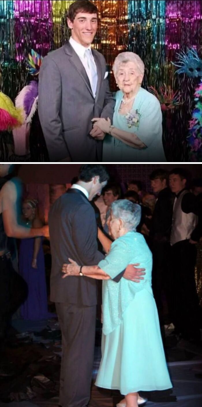 A 19-Year-Old Took His 89 Year-Old Grandma To Prom Because She Never Got The Chance When She Was Young