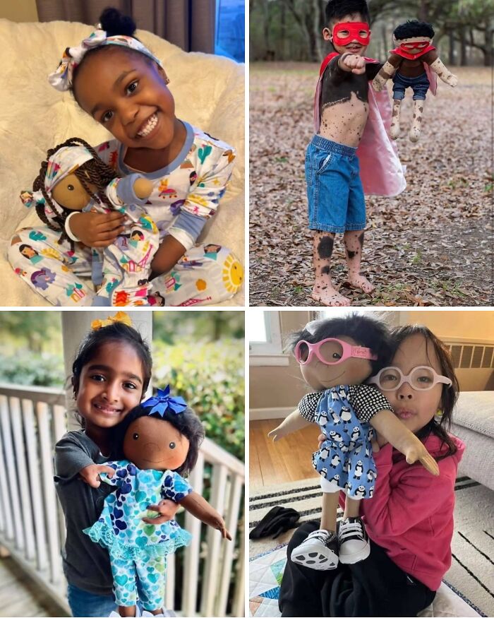 She Makes Dolls That Look Just Like The Children Who Need Them Most