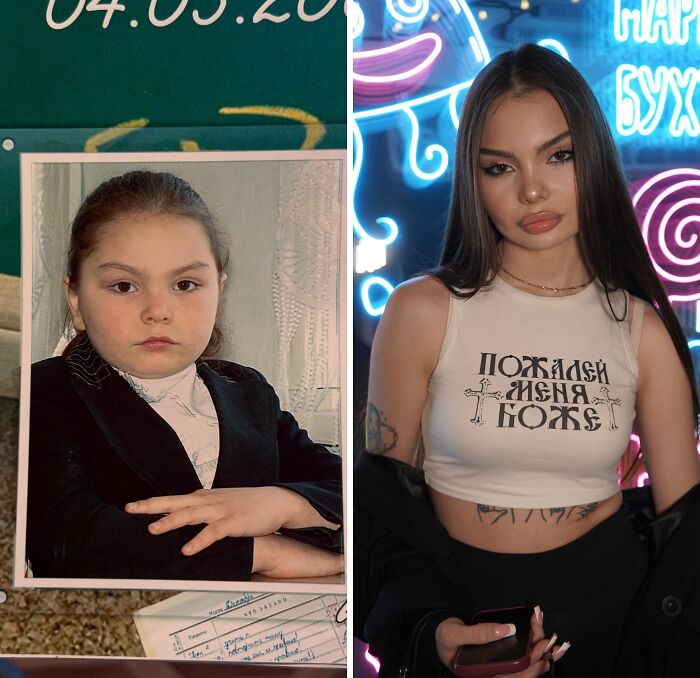 From an ugly duckling to a stunning young woman, an incredible transformation demonstrating the power of self-love.