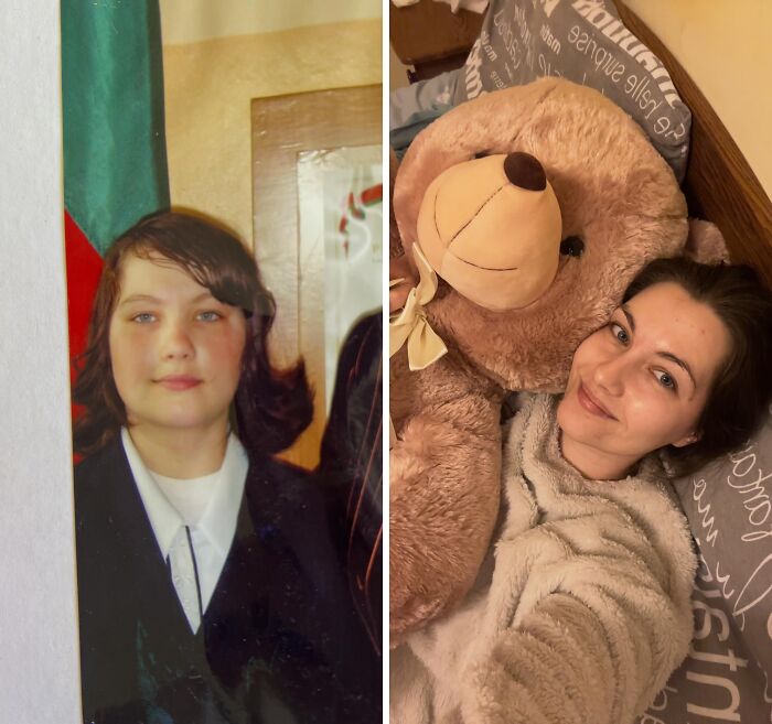 An ugly duckling's incredible transformation showcasing her journey to self-love.
