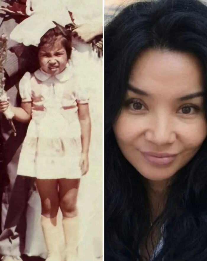 From ugly duckling to confident woman, showing a remarkable transformation and self-love.