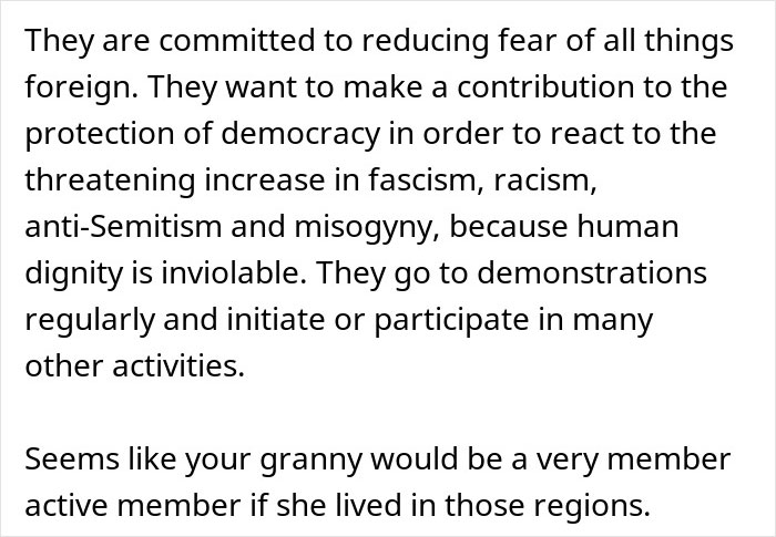 Comment on grannies committed to fighting fascism and protecting democracy Comment on grannies committed to fighting fascism and protecting democracy