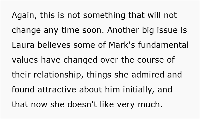 Couple's relationship issues stem from changing values and conflicts before wedding Couple's relationship issues stem from changing values and conflicts before wedding