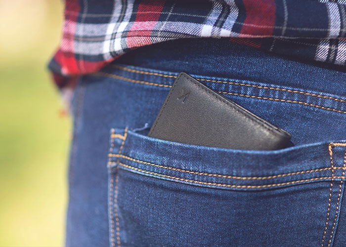 Wallet in back pocket, legal offense theft prevention