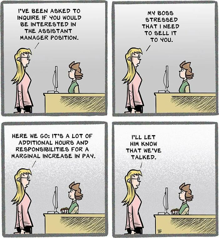 50 New “Adult Children” Comics That Perfectly Capture The Weird And Wonderful Side Of Retail Life