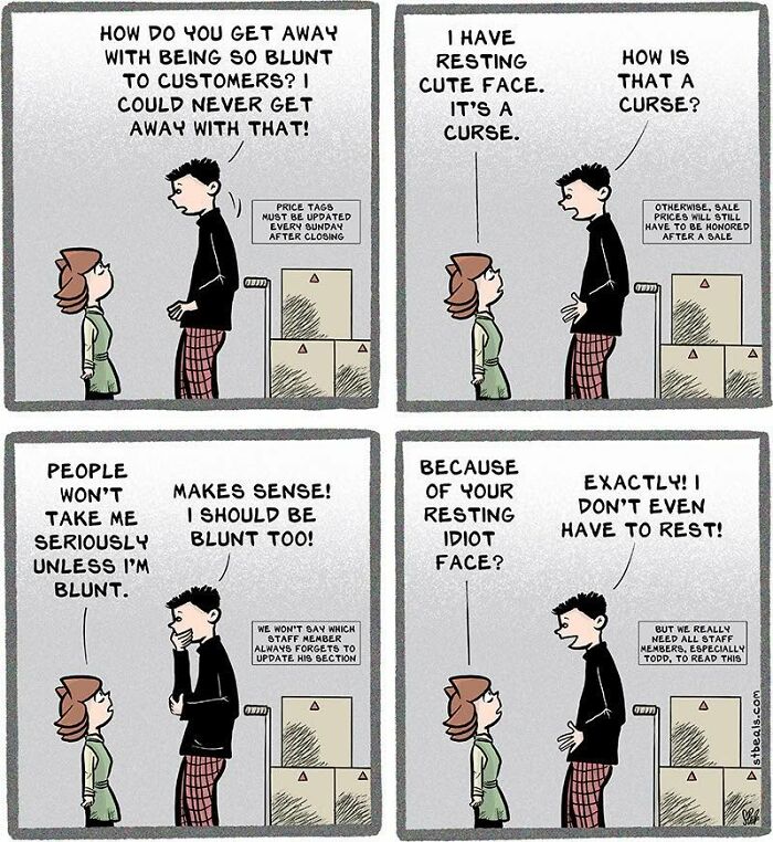 50 New “Adult Children” Comics That Perfectly Capture The Weird And Wonderful Side Of Retail Life