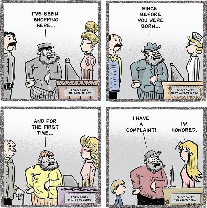 50 New “Adult Children” Comics That Perfectly Capture The Weird And Wonderful Side Of Retail Life