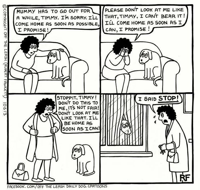 33 New “Off The Leash” Comics Perfectly Capture What Dogs Are Really Thinking
