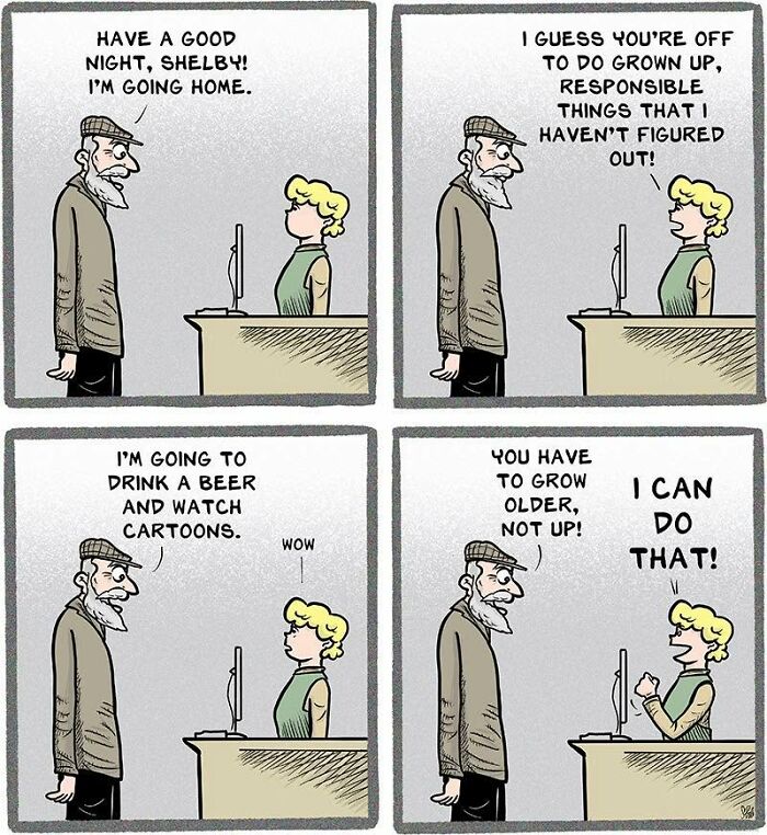 50 New “Adult Children” Comics That Perfectly Capture The Weird And Wonderful Side Of Retail Life