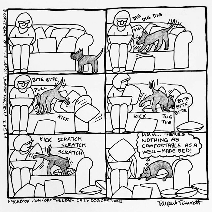 33 New “Off The Leash” Comics Perfectly Capture What Dogs Are Really Thinking