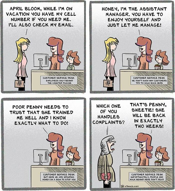 50 New “Adult Children” Comics That Perfectly Capture The Weird And Wonderful Side Of Retail Life