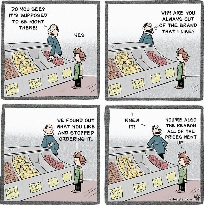50 New “Adult Children” Comics That Perfectly Capture The Weird And Wonderful Side Of Retail Life