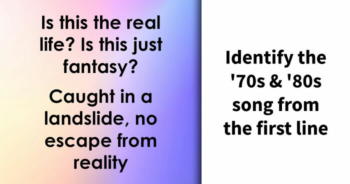 “Can You Guess ’70s & ’80s Songs By Their Opening Lyrics?”: Test Your Music Knowledge
