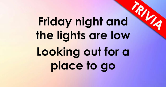 “Can You Guess ’70s & ’80s Songs By Their Opening Lyrics?”: Test Your Music Knowledge