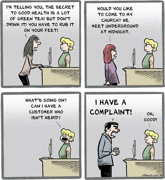 50 New “Adult Children” Comics That Perfectly Capture The Weird And Wonderful Side Of Retail Life