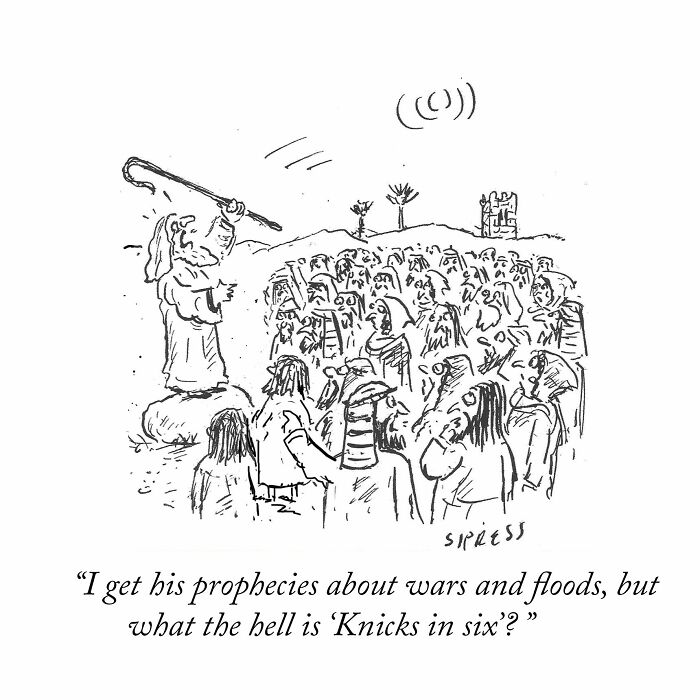 24 New Cartoons By David Sipress That Find The Humor In Life’s Most Awkward Conversations